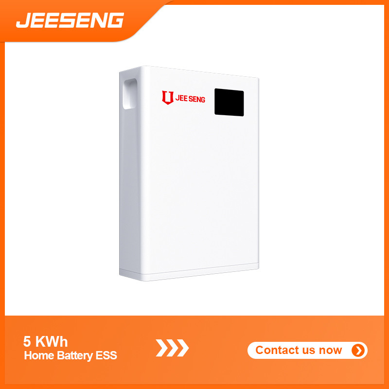 5 kWh huis-muur-energieopslag systeem met geavanceerde BMS-technologie voor zonne-energiesysteem