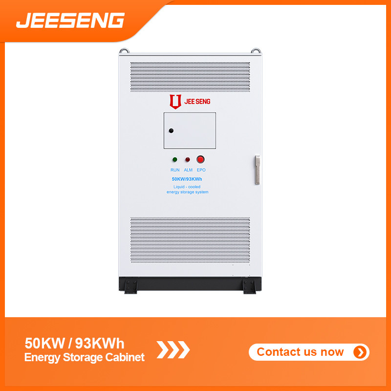 50KW 93KWh Liquid gekoelde energieopslagkas voor industrieel en commercieel energieopslagsysteem