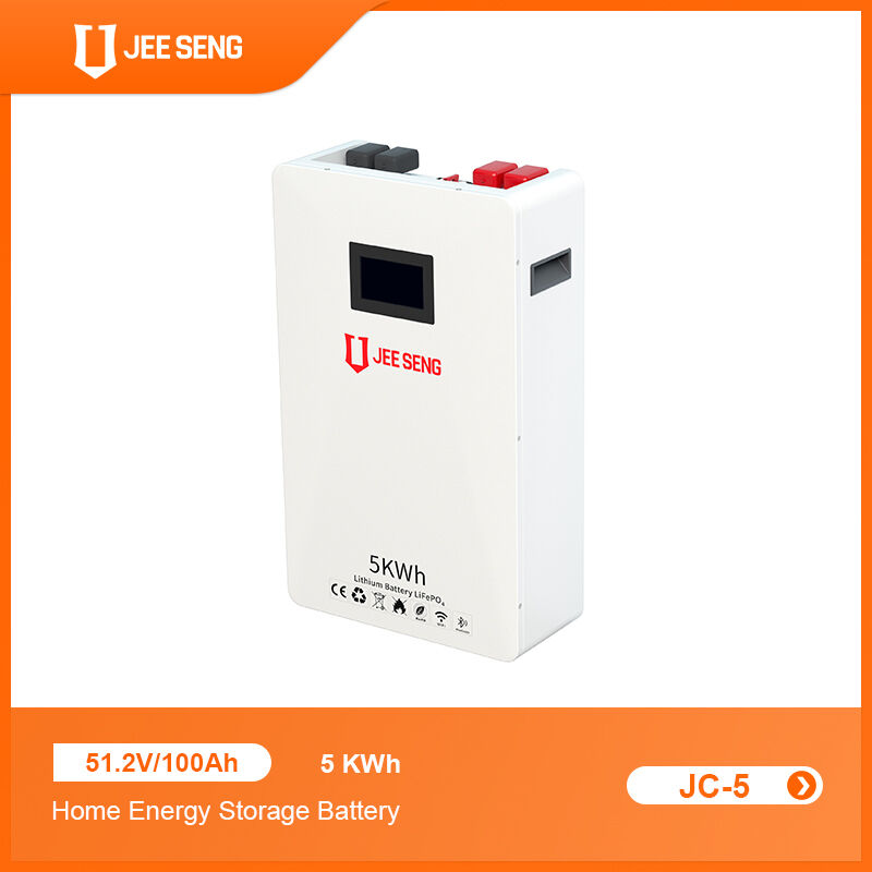 5 kWh huis-muur-energieopslag systeem met geavanceerde BMS-technologie voor zonne-energiesysteem