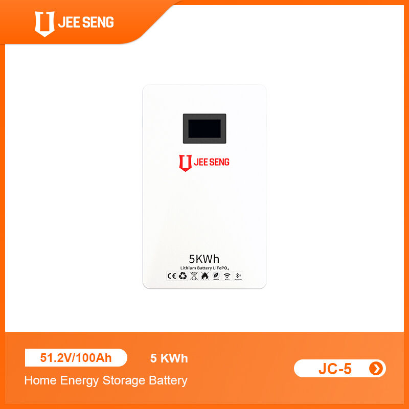5 kWh huis-muur-energieopslag systeem met geavanceerde BMS-technologie voor zonne-energiesysteem
