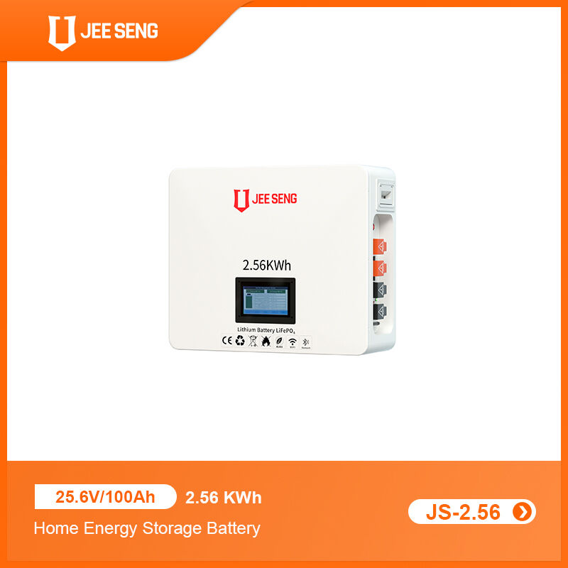 2.56KWh Huis Muuropgezet Energieopslag Systeem met geavanceerde BMS-technologie Voor Zonne-energiesysteem