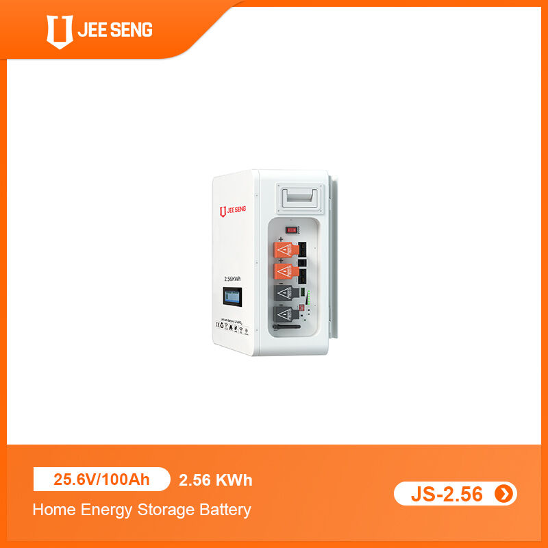 2.56KWh Huis Muuropgezet Energieopslag Systeem met geavanceerde BMS-technologie Voor Zonne-energiesysteem