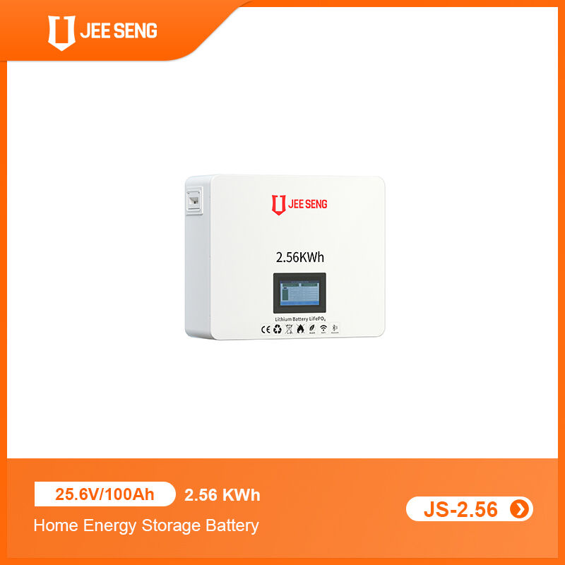 2.56KWh Huis Muuropgezet Energieopslag Systeem met geavanceerde BMS-technologie Voor Zonne-energiesysteem