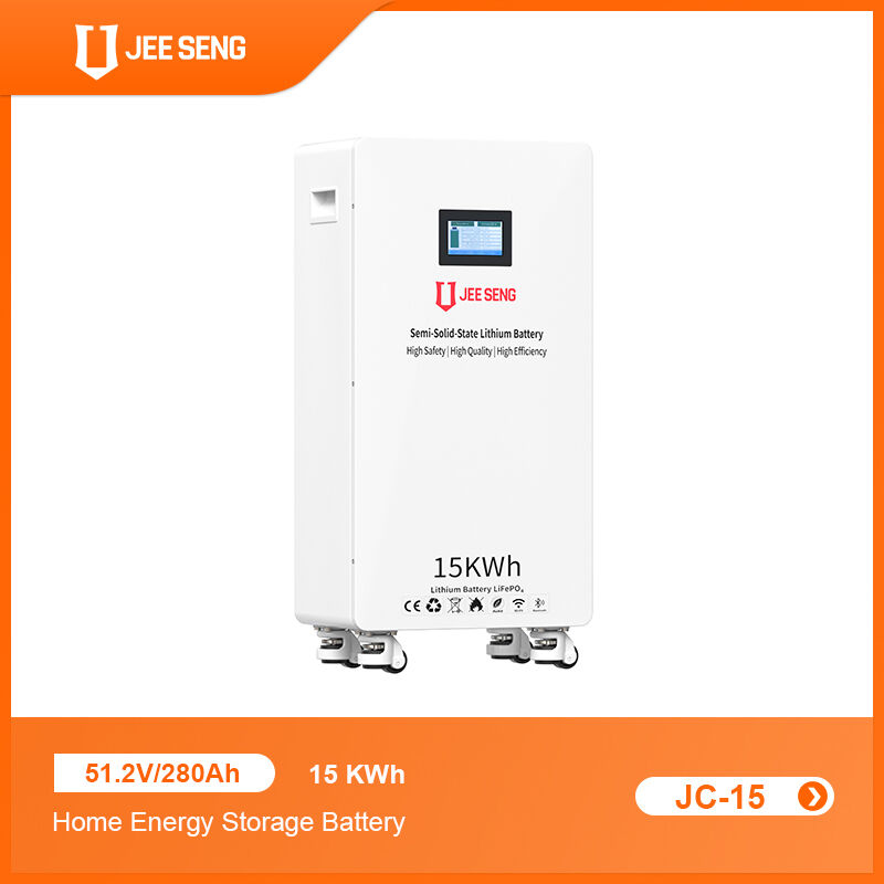 15KWH 48V 51.2V Lithiumbatterij voor huishoudelijk energieopslagsysteem met BMS met wielen