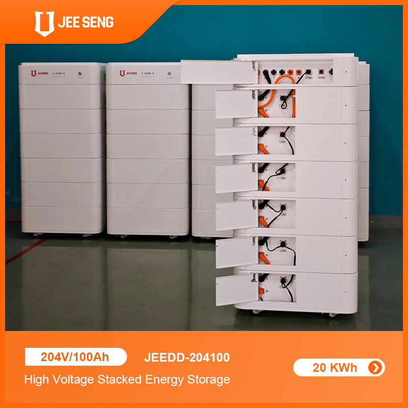 10KW 20KWh Hoogspanning All-in-One Stackable Energy Storage System Stackable ESS met geavanceerde BMS-technologie