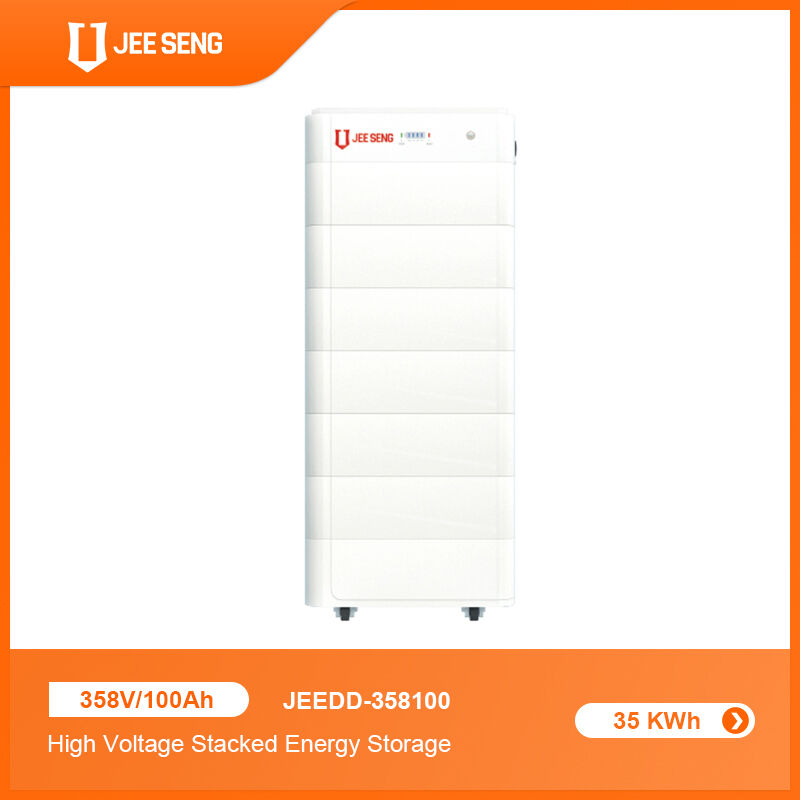 15KW 35KWh Hoogspanning All In One Stapelbaar energieopslagsysteem Stapelbaar ESS met geavanceerde BMS-technologie