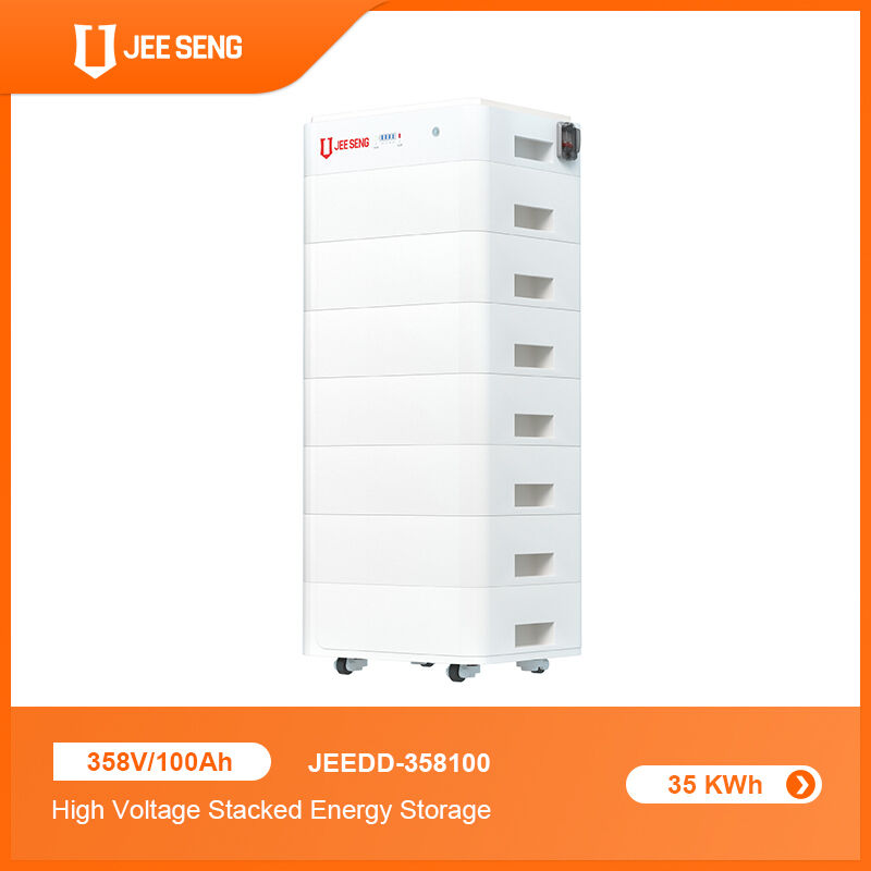 15KW 35KWh Hoogspanning All In One Stapelbaar energieopslagsysteem Stapelbaar ESS met geavanceerde BMS-technologie