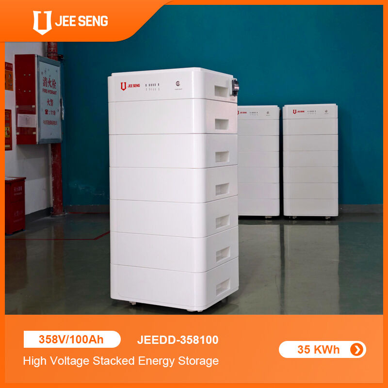 15KW 35KWh Hoogspanning All In One Stapelbaar energieopslagsysteem Stapelbaar ESS met geavanceerde BMS-technologie