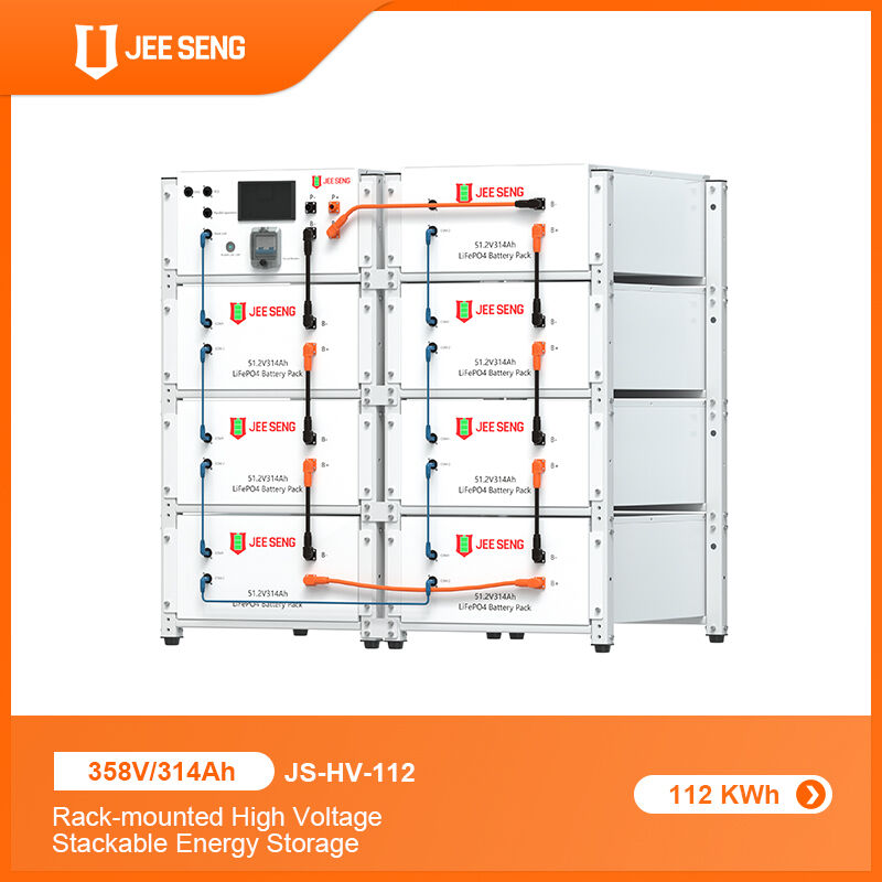Rack-gemonteerde Stapelbare Lithiumbatterij voor Zonne-energie