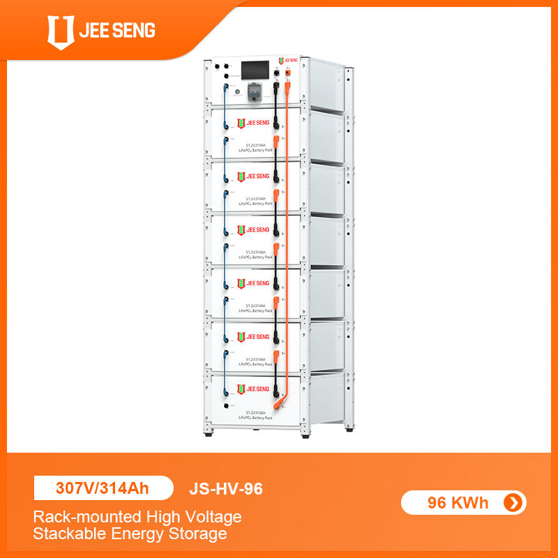 Rack-gemonteerde Stapelbare Lithiumbatterij voor Zonne-energie
